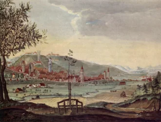 Ravensburg från nordväst